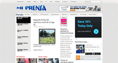Desktop Screenshot of miprensacr.com